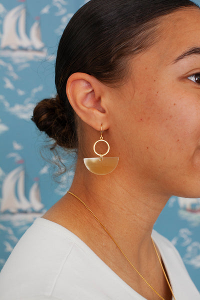 Yang Bay II Earrings Honey
