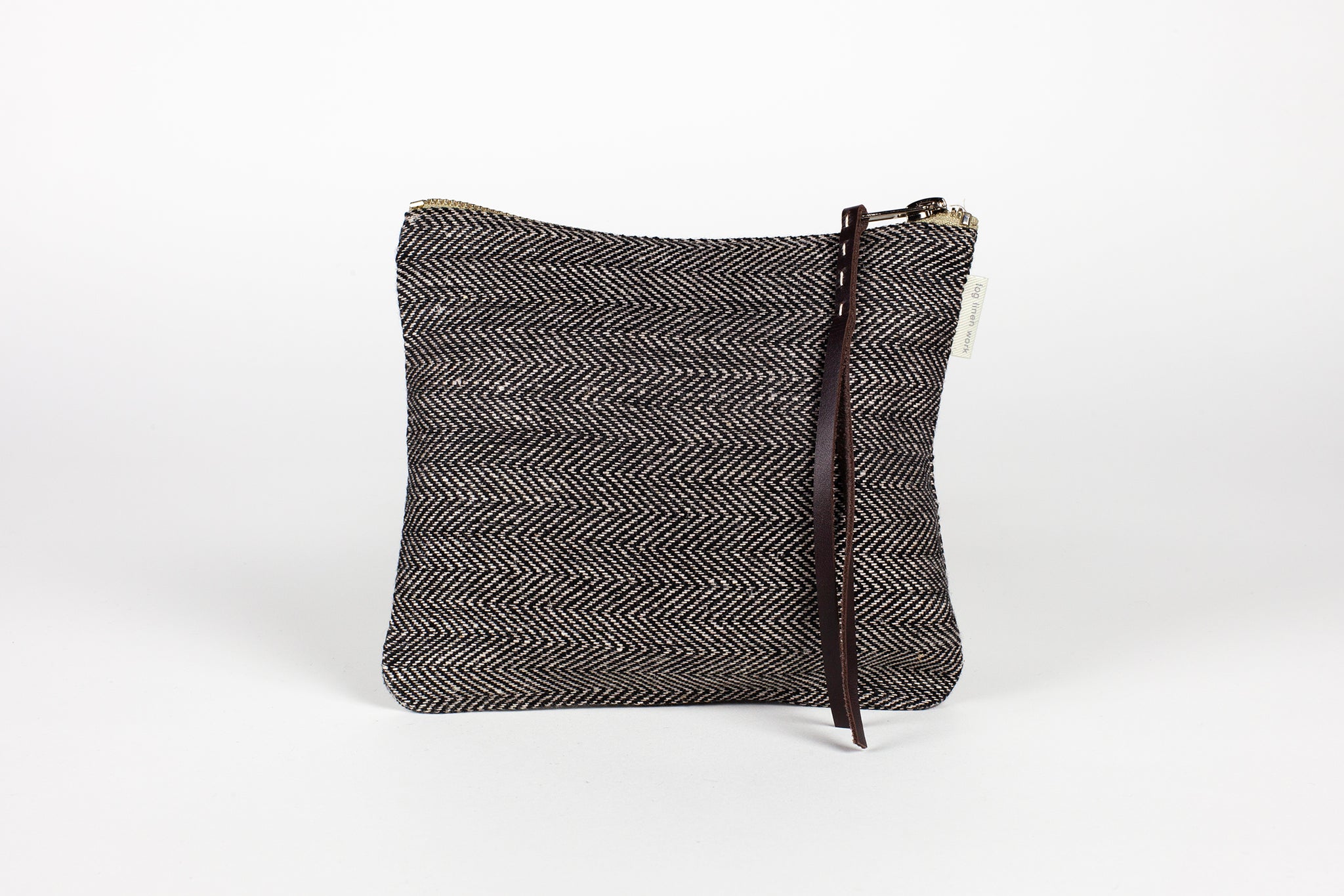 Canna Pouch Herringbone (M)